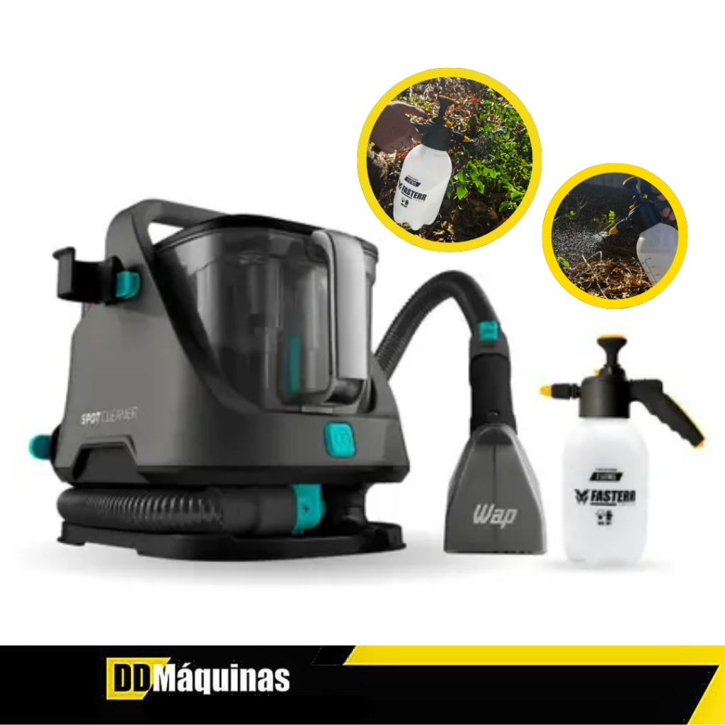 Kit Extratora Portatíl Wap 220V Spot Cleaner W2 com Pulverizador Manual 2l