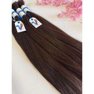 Cabelo Vietnamita selado Castanho Claro 55/65/75cm Pontas cheias em Oferta na Shopee