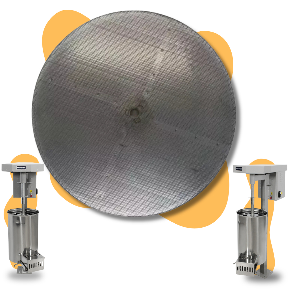 Peneira 0,8mm Para Despolpadeira Dg20 Metvisa