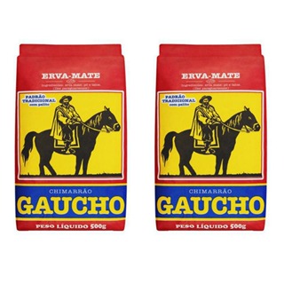 2 Erva Mate Chimarrão Gaúcho de 500g em Oferta na Shopee