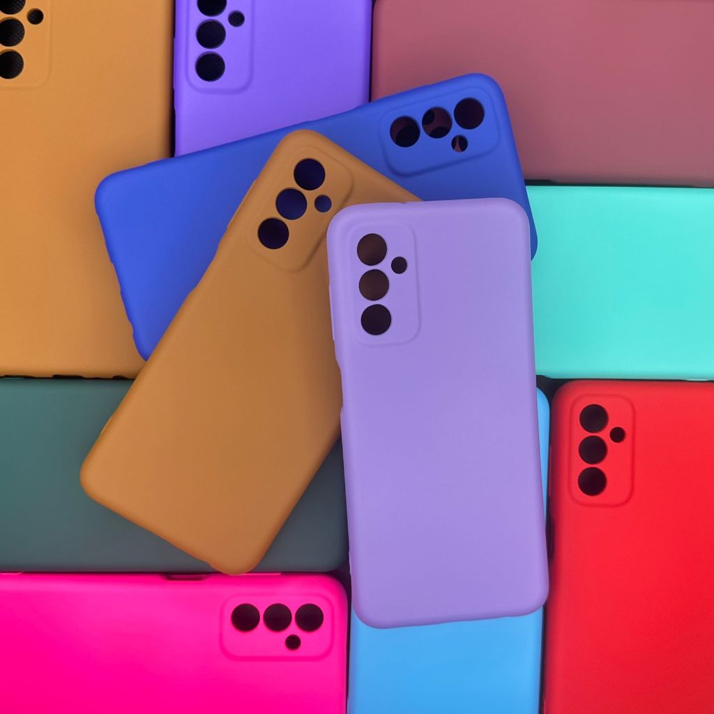 Kit Capa Aveludada + Película 3D ou Somente 1 Capa Samsung Galaxy M13/ M23 Case Silicone em Oferta na Shopee