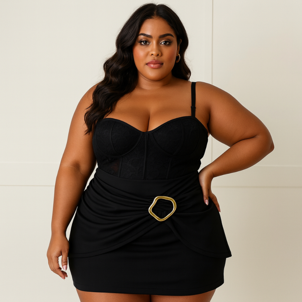 Short Saia Plus Size Zero Transparencia Detalhe Fivela Dourada Moda Verão GG G1 G2 em Oferta na Shopee