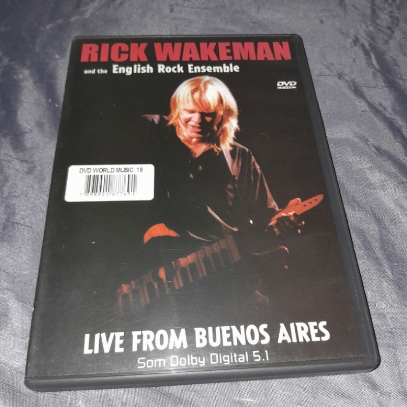 dvd rick wakeman live Buenos Aires