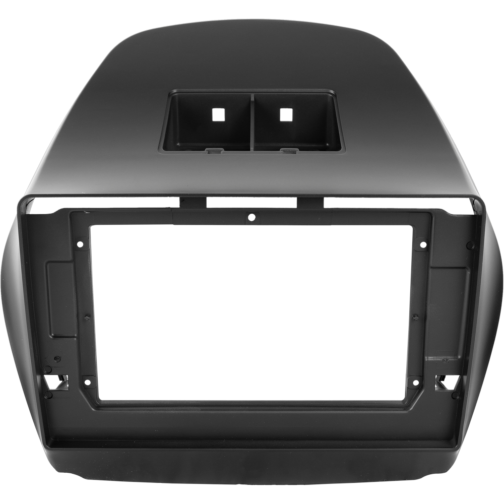 Moldura 10 Polegadas Hyundai Ix35 Painel Multimídia 2din Preto Fosco Alto  Acabamento em Oferta na Shopee