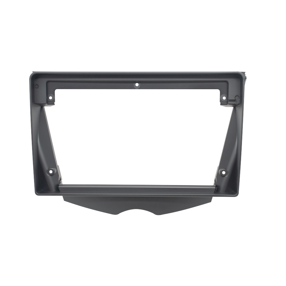 Moldura 9 Polegadas Hyundai Veloster Painel Multimídia 2din Preto Fosco Alto Acabamento