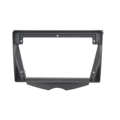 Moldura 9 Polegadas Hyundai Veloster Painel Multimídia 2din Preto Fosco Alto Acabamento