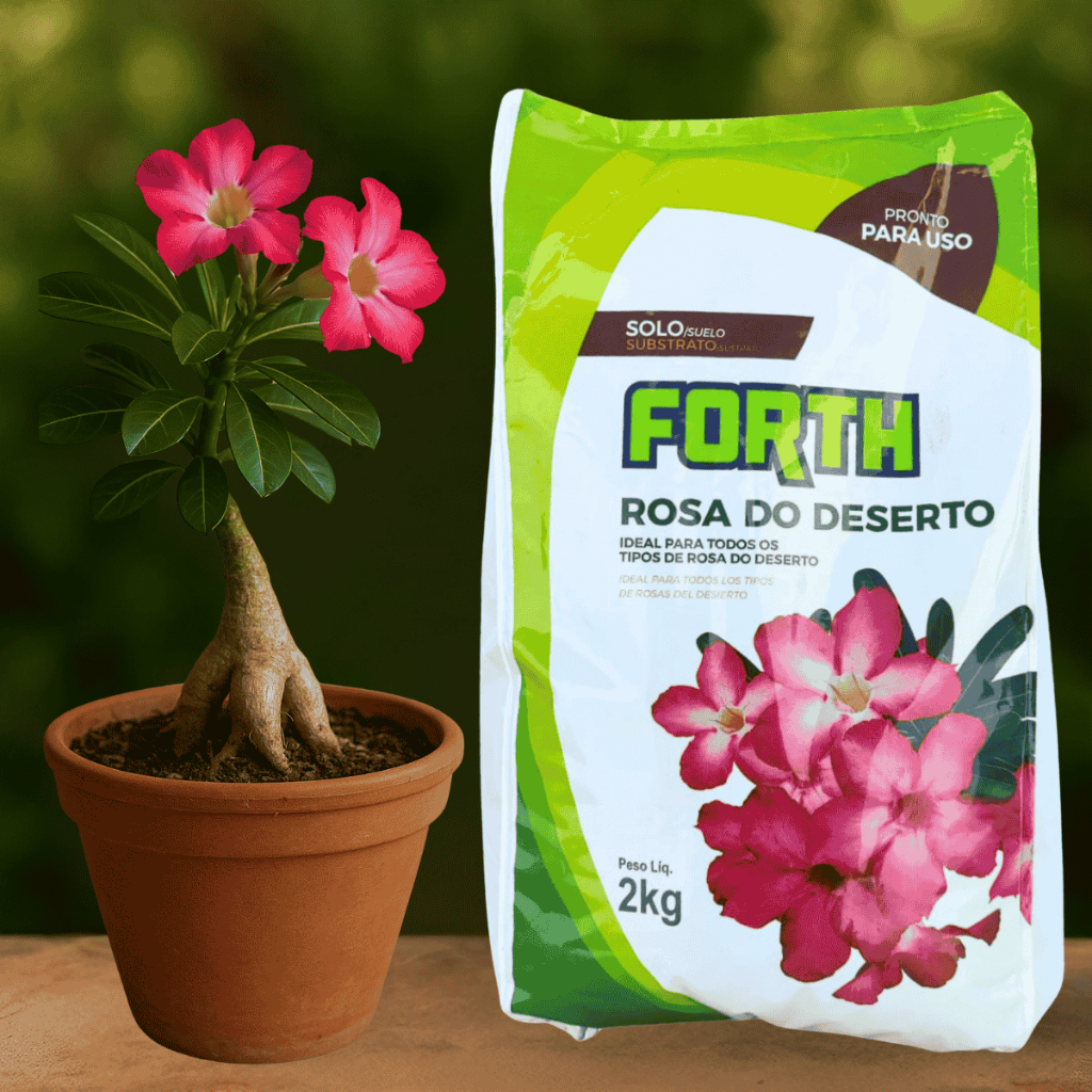 SUBSTRATO PARA ROSA DO DESERTO FORTH 2 KG