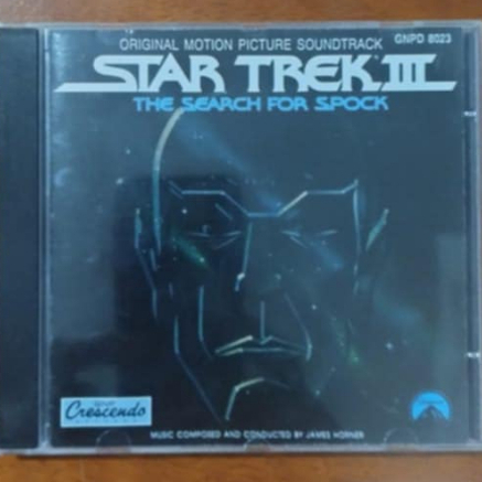 CD Star Trek III The Search For Spock Original Motion Picture Soundtrack (Jornada Nas Estrelas)