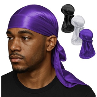 Kit Bandana Durag Para Fazer Waves ( 3 Unidades) em Oferta na Shopee