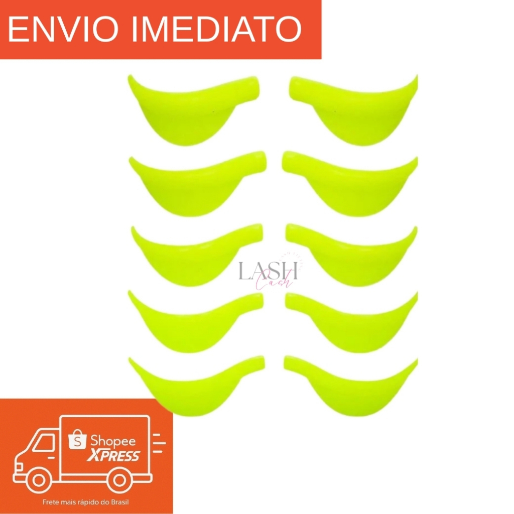 Molde Anatômico Lashlifting Modelo Russo 5 pares