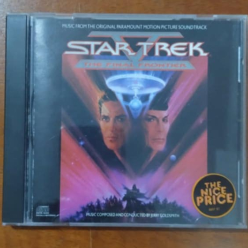 CD Star Trek V The Final Frontier Music From The Original Motion Pitcture (Jornada Nas Estrelas)