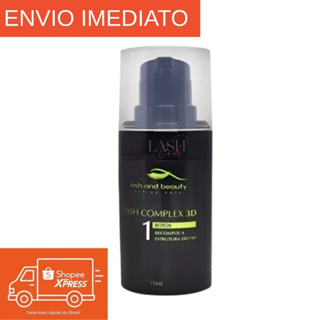 Complex 3D- Passo 1 Cilios e sobrancelhas 15ml Lashlifting Browlamination em Oferta na Shopee