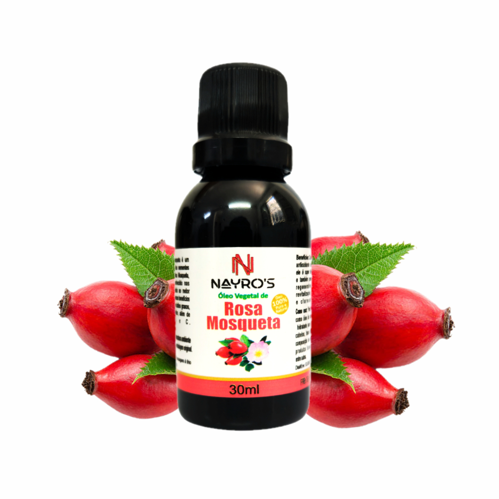 Óleo Vegetal de Rosa Mosqueta 30ml | Manchas, Anti Estrias, Celulites, Rugas