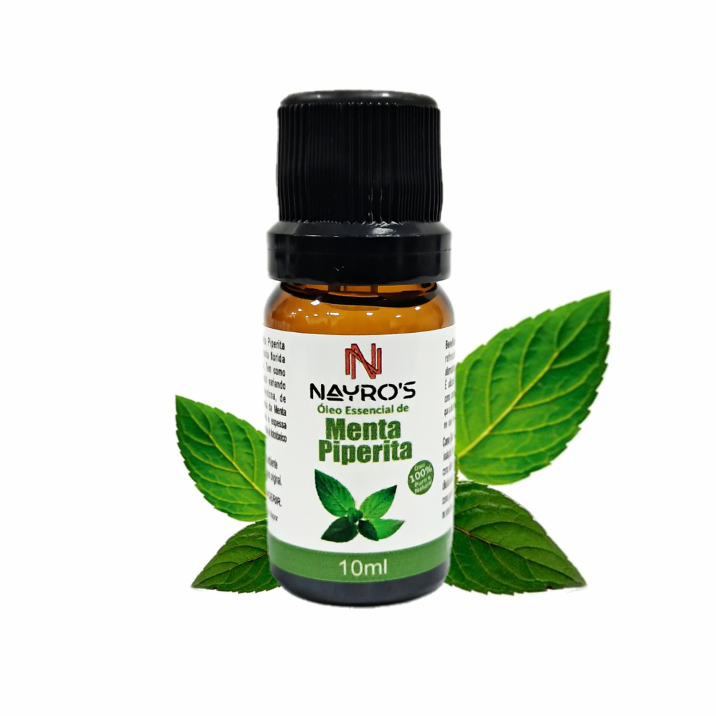 Óleo Essencial de Menta Piperita 100% Puro