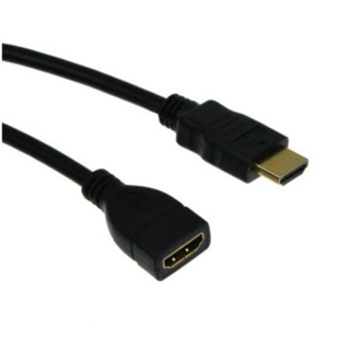 Extensor hdmi macho para femea 2.0 4K 30Cm~2Metros em Oferta na Shopee