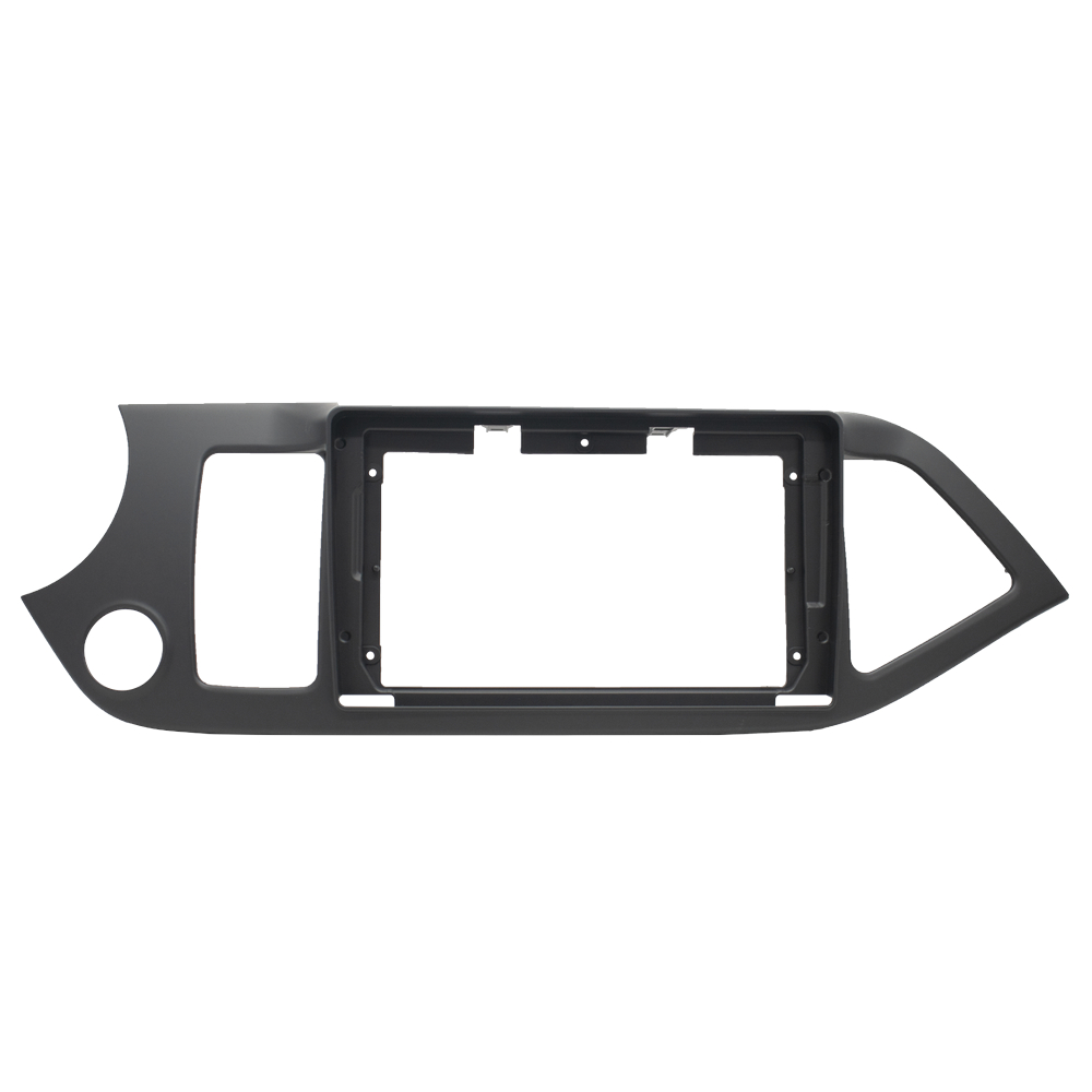 Moldura 9 Polegadas Kia Picanto 2012 Acima Painel Multimídia 2din Preto Fosco Alto  Acabamento em Oferta na Shopee