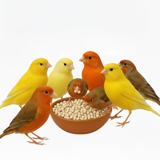 Ração Extrusado Natural  Premium Para Coleiro, Canário, Pintassilgo 25 kgs em Oferta na Shopee