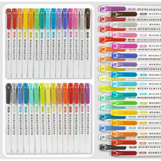 Kit Marca Texto Sistema Dupla Cabeça Marcador Macio Duravel 2 pontas fina e grossa em Oferta na Shopee