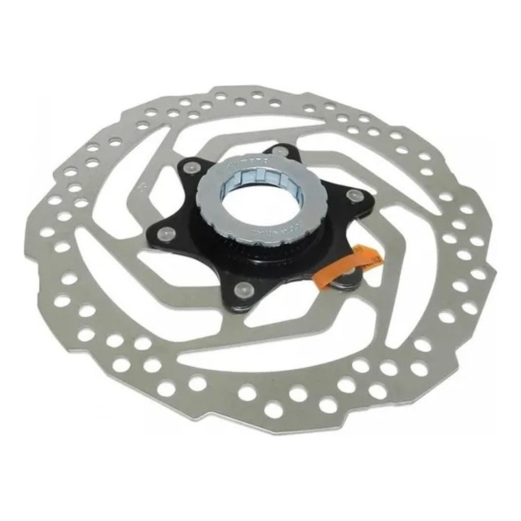 Disco de freio bike Shimano Center Lock Rotor do Freio Disco bicicleta - 160mm Sm-rt10 Shimano Prata