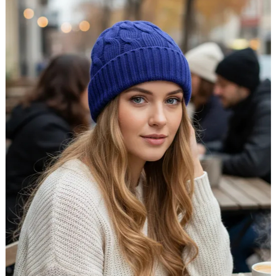 Touca lã trançada feminina masculina gorro unissex várias cores feitas no Brasil pronta entrega em Oferta na Shopee