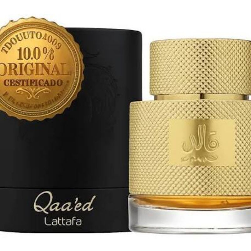 Perfume arabe Qaa’ed Lattafa Perfumes Eau de Parfum 100 ml – original -Envio imediato