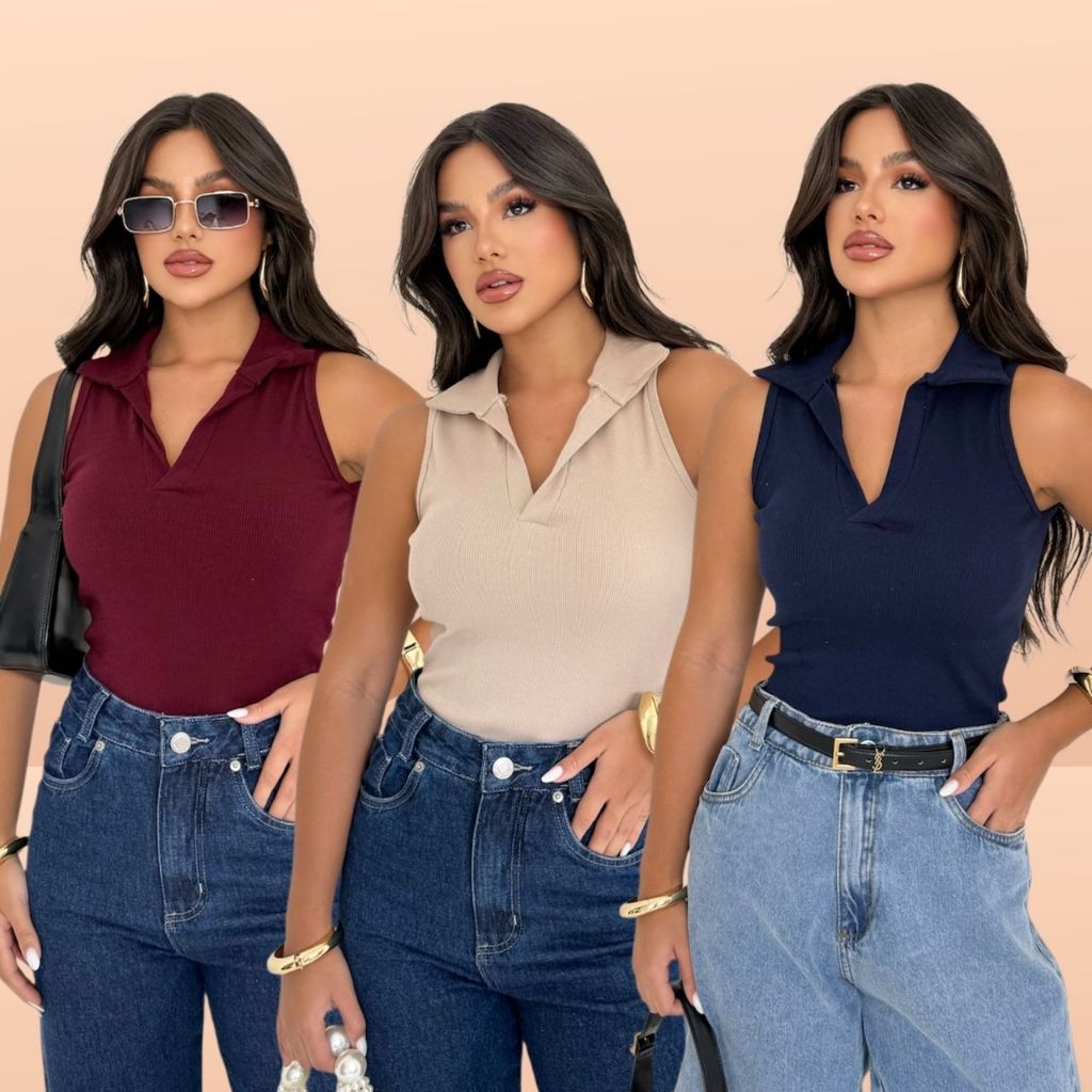 Baby Look Polo Feminina: Onde Comprar | BuscaProdutos