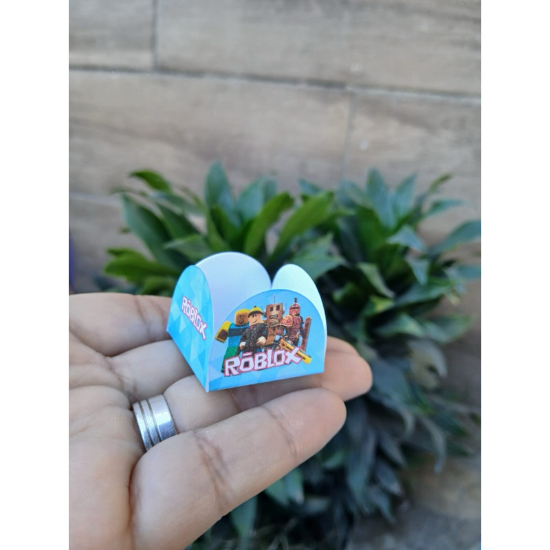 FORMINHAS PARA DOCINHO ROBLOX MENINA OU MENINO PERSONALIZADO LEMBRANCINHA ANIVERSÁRIO FESTA
