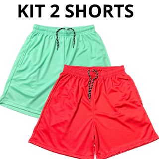 KIT 2 BERMUDAS Calção Masculino Para Academia Dry Fit Futebol Caminhada E Ginastica em Oferta na Shopee