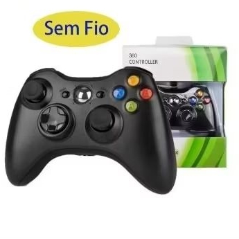 Controle SEM Fio para Xbox 360 - SEMINOVO Joystick Wireless
