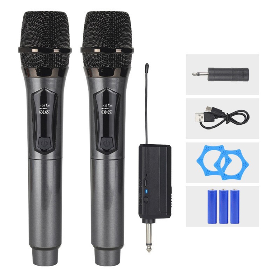Novo Telefone de carregamento microfone sem fio aparelho de som externo placa de som para canto
