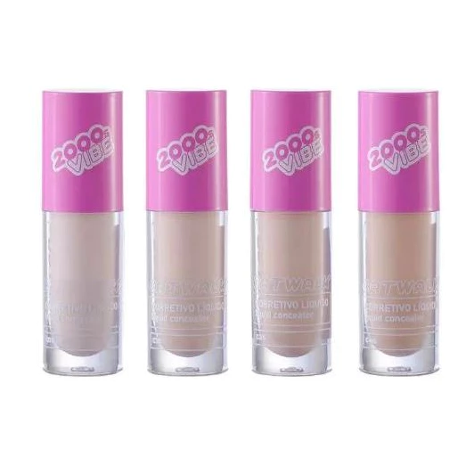 Corretivo Líquido Popstar Catwalk - Ruby Rose Neutraliza e Camufla Manhcas Maquiagem anos 2000