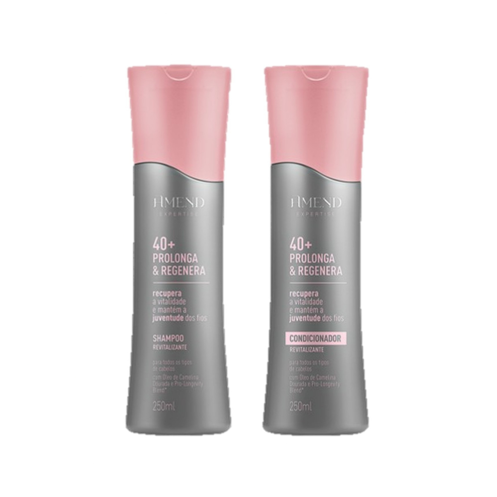 Amend Kit Expertise 40+ Prolonga e Regenera Shampoo e Condicionador 250ml