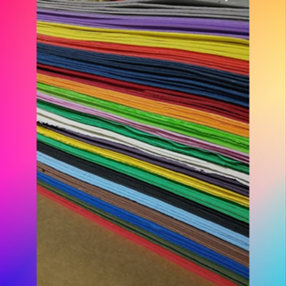 KIT EVA DE SEGUNDA LINHA ( 50 FOLHAS CORES SORTIDAS) em Oferta na Shopee