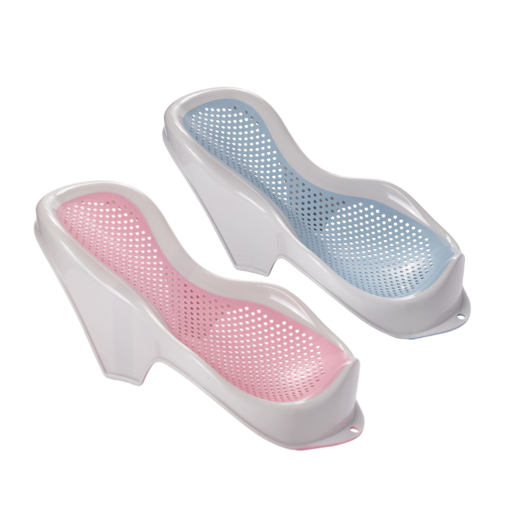 Suporte Redutor Banheira Bebê Plasútil – Azul e Rosa | Anatômico e Antiderrapante