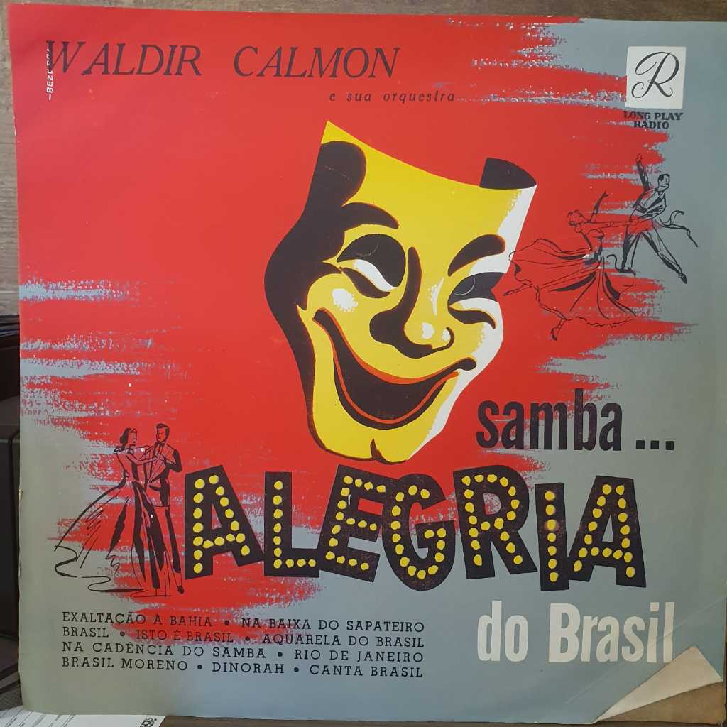 Lp Waldir Calmon Samba Alegria Do Brasil