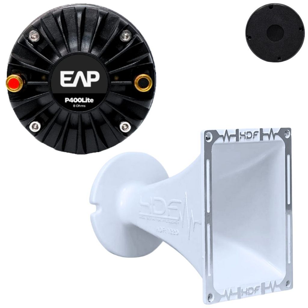 Kit Driver Eap P400lite Com Corneta Hdf 1220 Diamantada em Oferta na Shopee