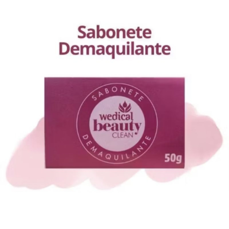 Kit com 3 Sabonetes faciais demaquilante 50g