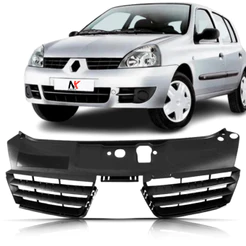 Grade Radiador Clio 2006 2007 2008 2009 2010 2011 Preta