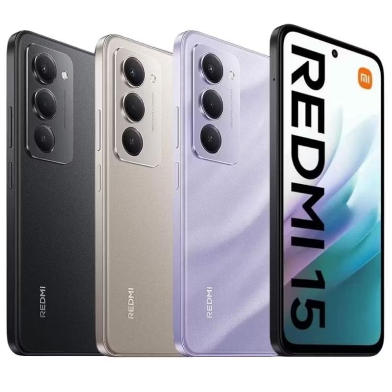 Celular Xiaomi Redmi 15 6Gb RAM 128Gb / 8Gb RAM 256Gb Dual Sim Versão Global