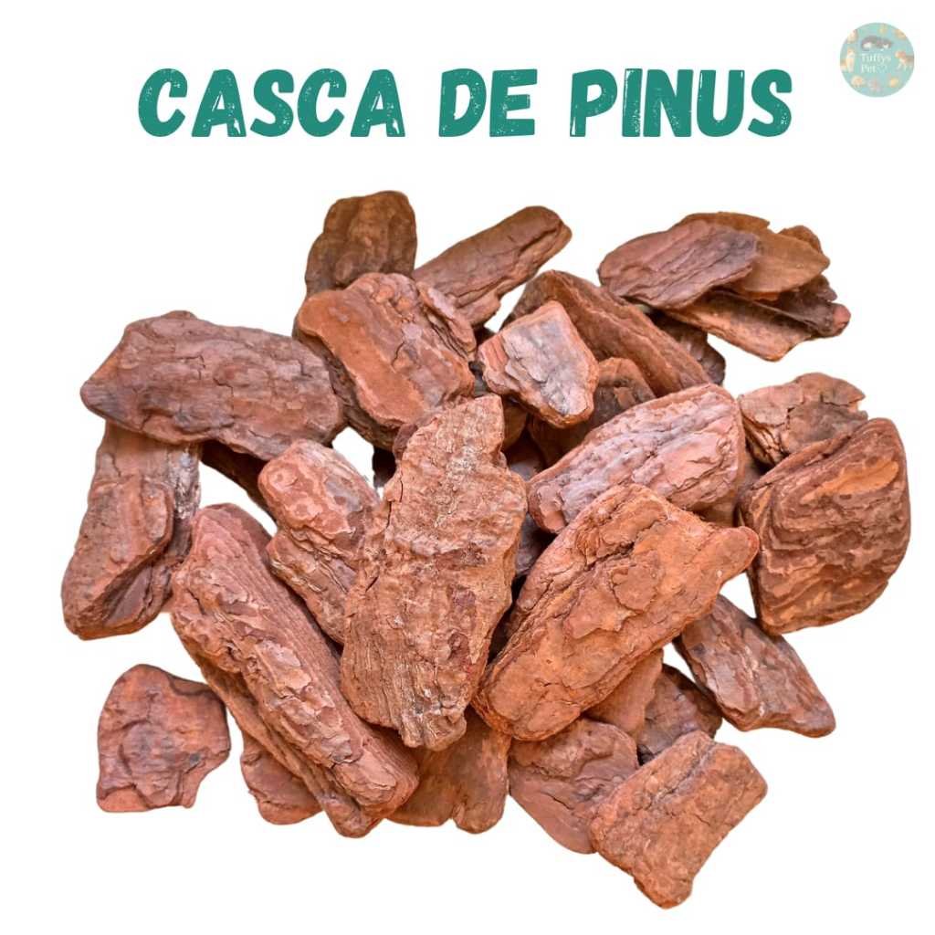 Casca de pinus  para Jardinagem Roedores Hamster Répteis Terrários