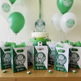Lembrancinha sacolinhas personalizada Palmeiras 1 em Oferta na Shopee