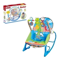 Cadeira de Descanso Elétrica Vibratória Musical para Bebês - Toys Import J240115019