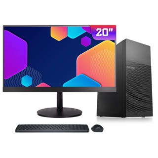 Computador BluePC ELITE - i5 9400F, 16GB, SSD 1TB, Win 11 Pro, 500W, Monitor 20" - CDBP-ELI-20131 em Oferta na Shopee