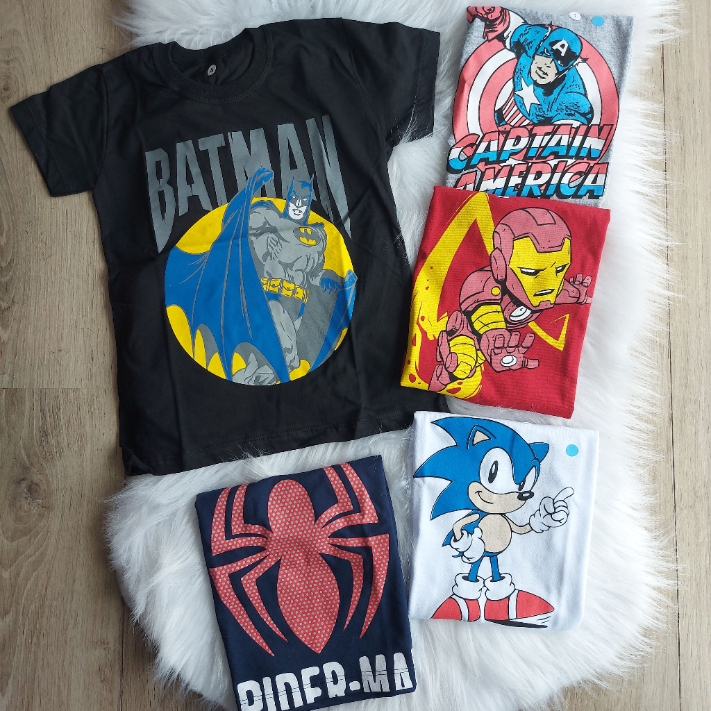 Camiseta Manga Curta Menino Infantil Tamanho 1 ao 14