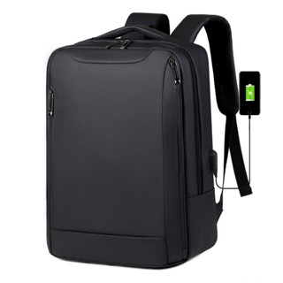 Mochila de Viagem Masculina e Feminina Impermeável Reforçada Mochila Executiva para Notebook com USB em Oferta na Shopee