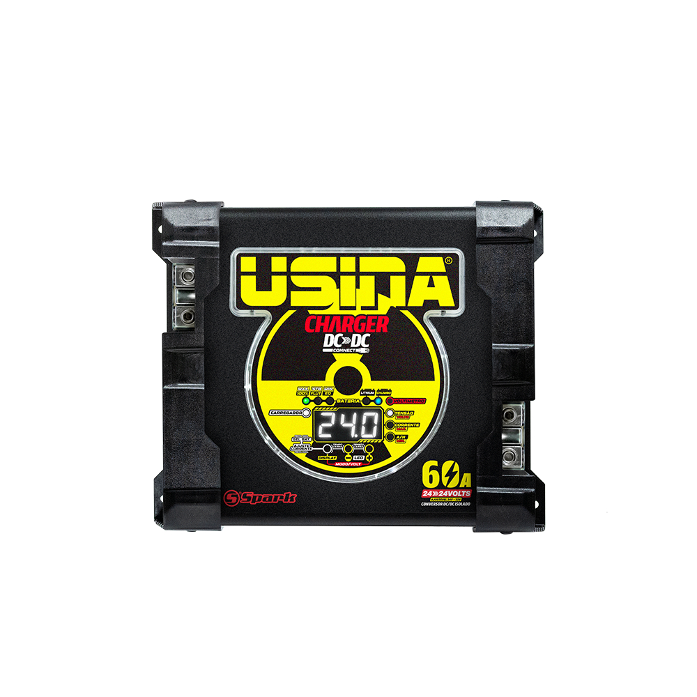 Usina Conversor Carregador DC DC 60A 24V/24V em Oferta na Shopee