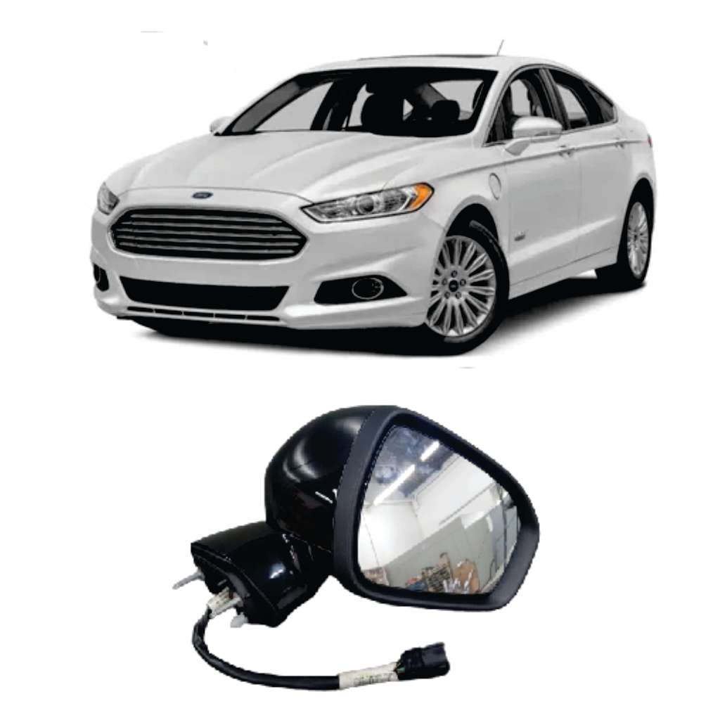 Retrovisor Externo Fusion Elétrico com Pisca Luz de Cortesia Tilt Down (2014/2016) - ORIGINAL
