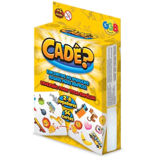 Jogo de cartas Cadê com 54 cartas