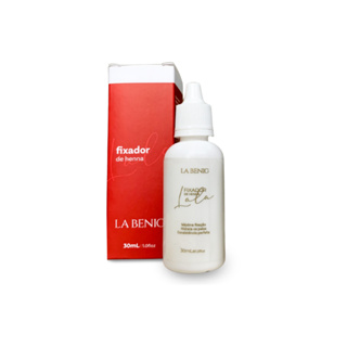 Fixador Henna Sobrancelhas La Benig 30mL Máxima Fixação - La Benig em Oferta na Shopee