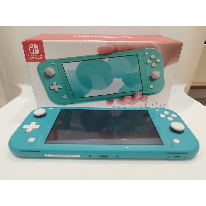 Nintendo Switch Lite Destravado, Verde Turquesa  + 10 jogos exclusivos * loja isntalada Praticamente sem uso